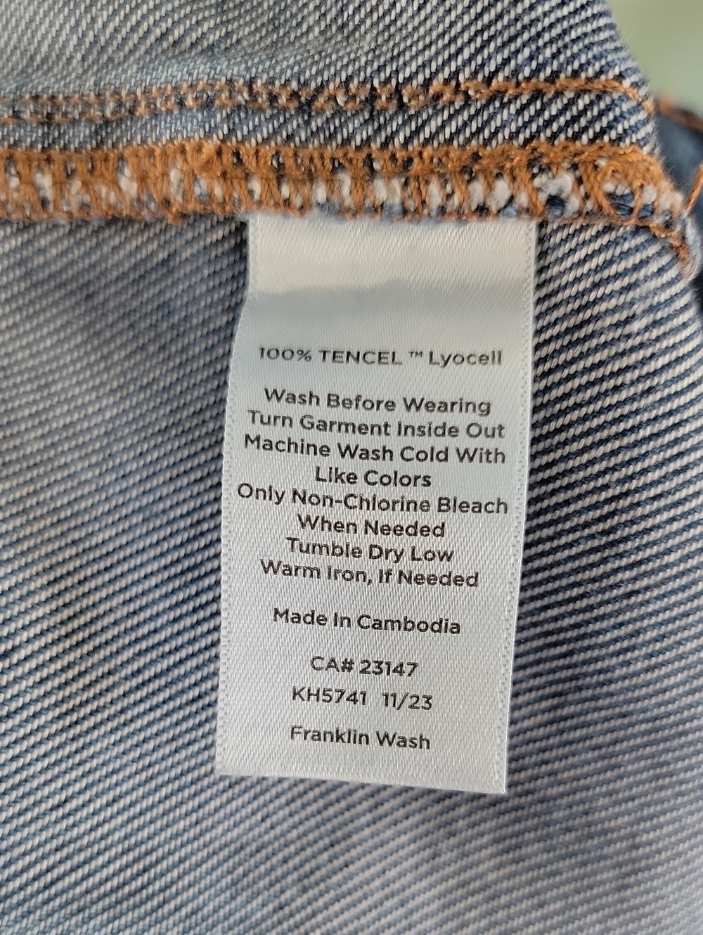 Talbots Summerweight Straight Leg Ankle Jean Sz 8P - Picture 12 of 12